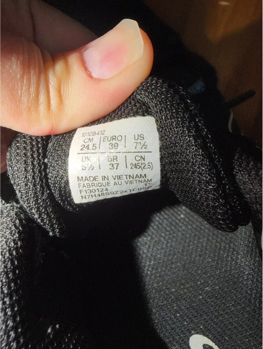 Asics shoes are